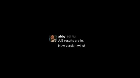 Beat 2: A/B results