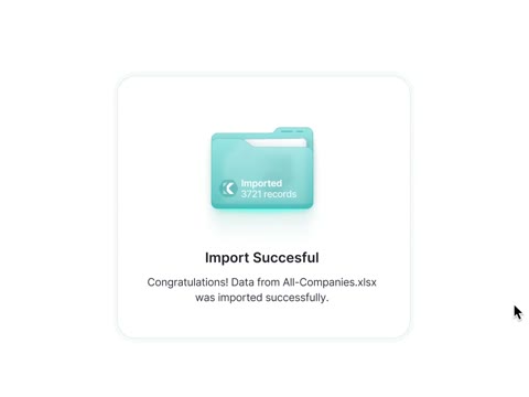 Beat 6: Import successful