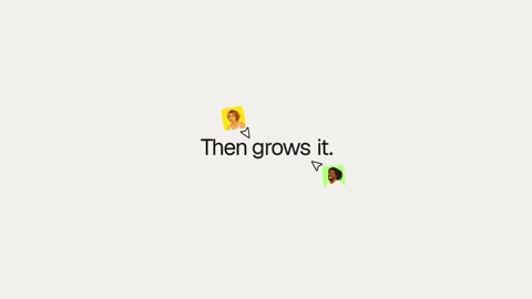 Beat 2: Then grows it