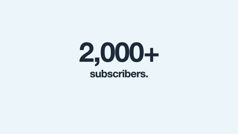 Beat 12: 2,000+ subscribers