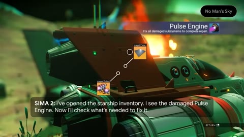 Beat 9: Repair the engine