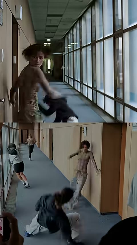 Beat 3: Hallway fight