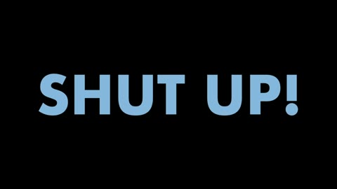 Beat 13: SHUT UP! (black)
