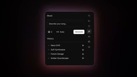 Beat 9: Music panel