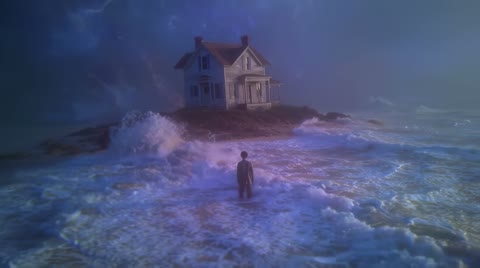 Beat 21: Wading to the island house