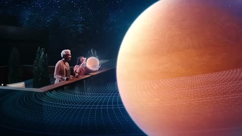 Beat 8: Planet beside deck
