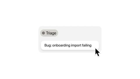 Beat 2: Triage card