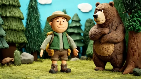 Beat 3: Clay ranger and bear
