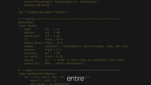 Beat 13: Reasoning code