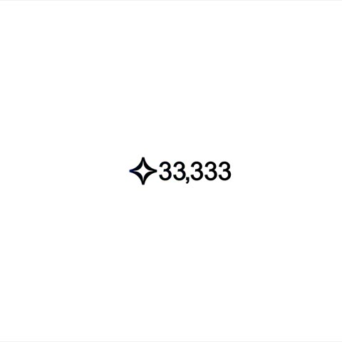 Beat 8: 33,333