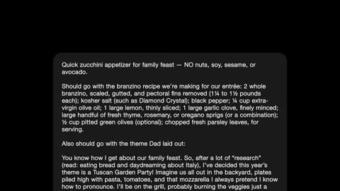 Beat 16: Recipe result