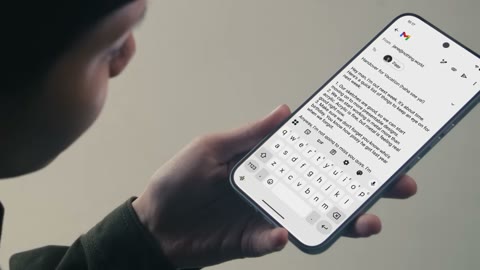Beat 18: Over-shoulder email