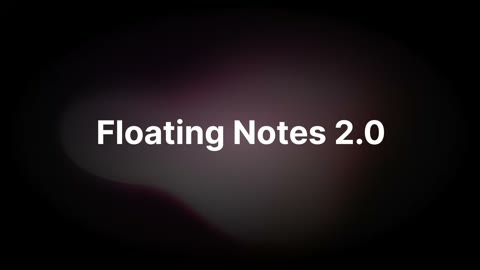 Beat 13: APIs and Floating Notes