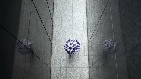 Beat 3: Umbrella above