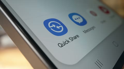 Beat 23: Quick Share tap