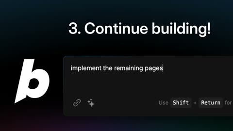 Beat 8: 3. Continue building!