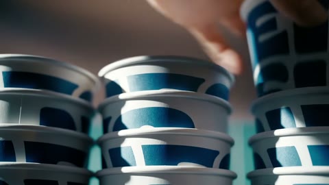 Beat 9: Stacked cups