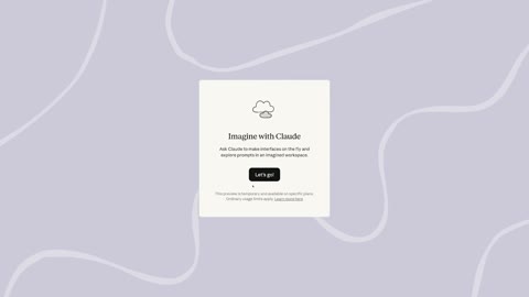 Beat 1: Welcome card