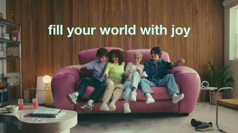 Beat 18: Tagline on sofa