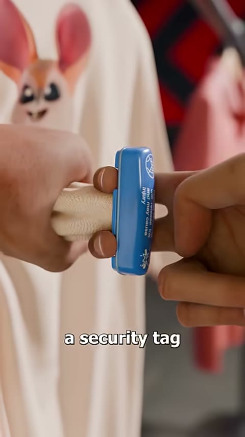 Beat 1: Hands pull tag