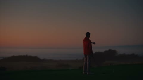 Beat 22: Red jacket at sunrise