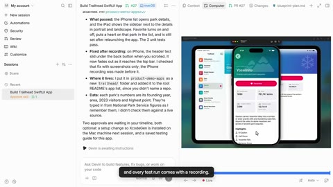 Beat 13: iPad and blueprint