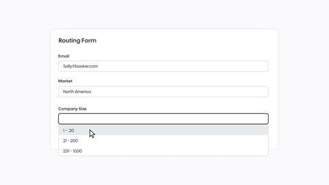 Beat 6: Routing form
