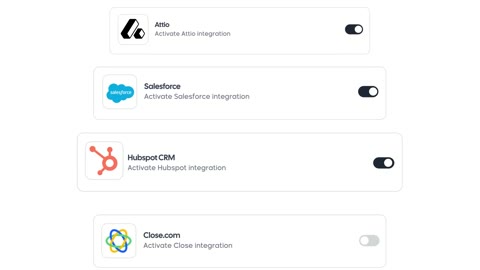 Beat 10: CRM toggles
