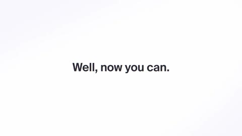 Beat 2: Well, now you can