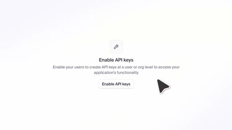Beat 4: Cursor to API keys