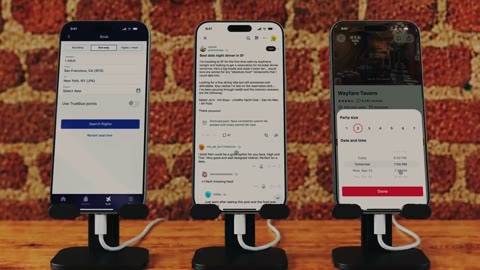Beat 7: Three phones in parallel