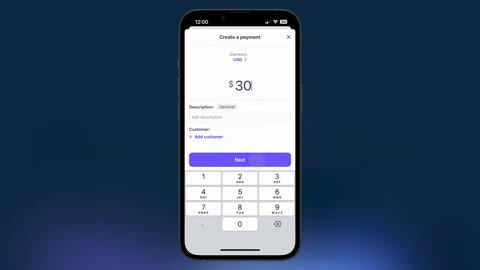 Beat 12: Enter amount