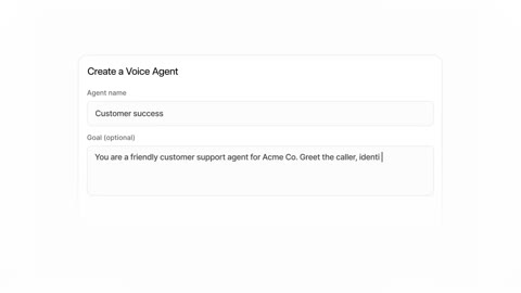 Beat 5: Create Agent
