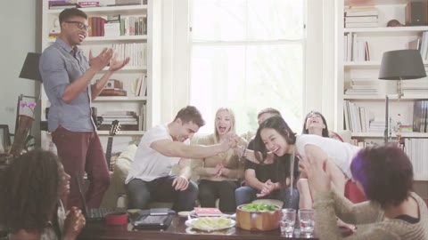 Beat 13: Friends celebrate