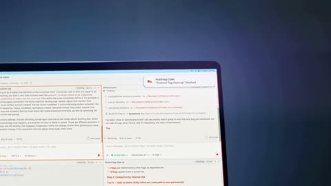 Beat 7: Screen close-up