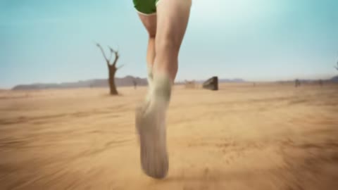 Beat 7: Runs at camera
