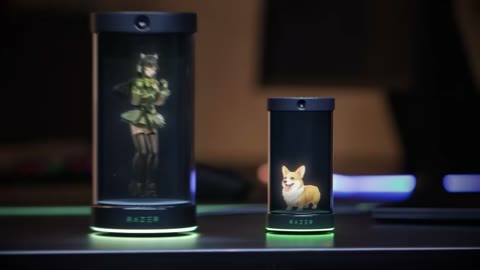 Beat 1: Corgi hologram