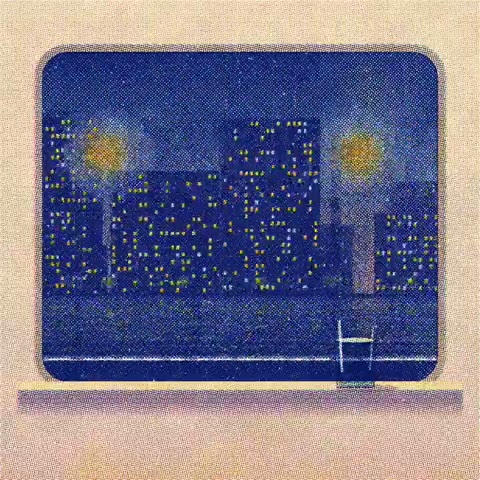 Beat 6: Night street lamps