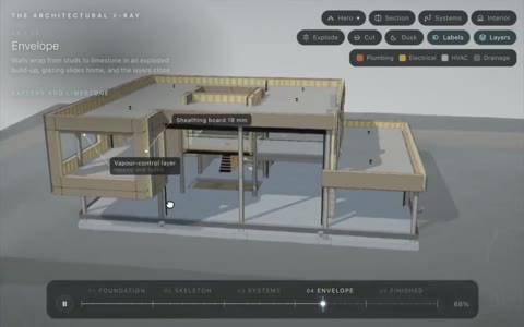 Beat 9: Timber frame