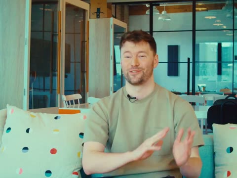 Beat 3: Presenter laughs