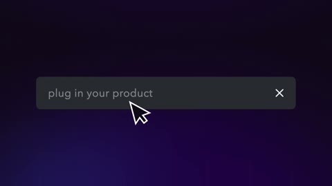 Beat 5: Plug in your product