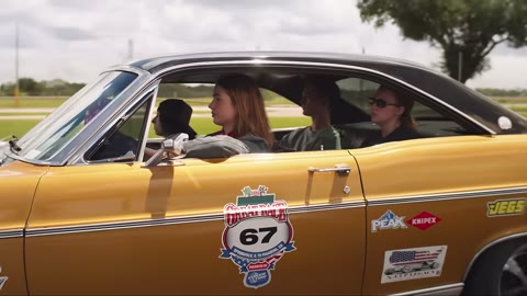 Beat 9: Gold car drive