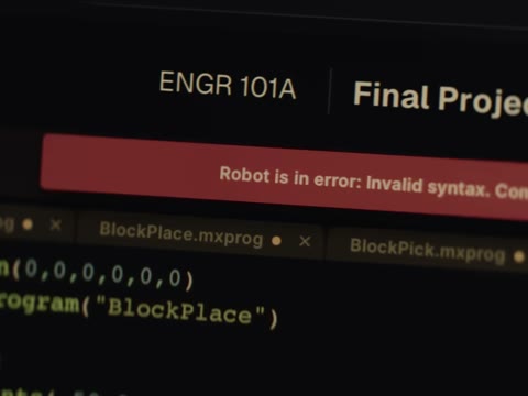 Beat 7: Error messages