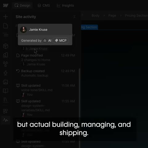 Beat 4: Activity log