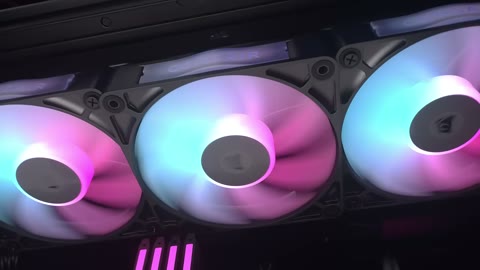 Beat 3: RGB fan row