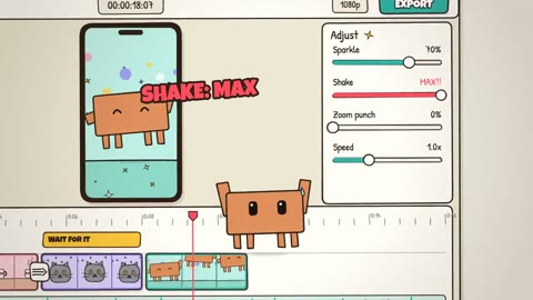 Beat 11: Shake max