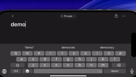 Beat 5: Typing 'demo'