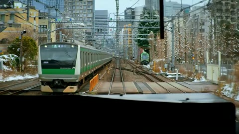 Beat 22: Train cab POV