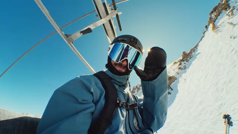 Beat 27: Chairlift selfie