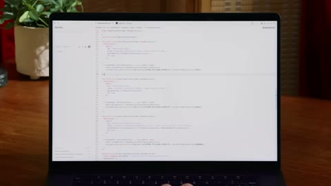 Beat 5: Over the laptop